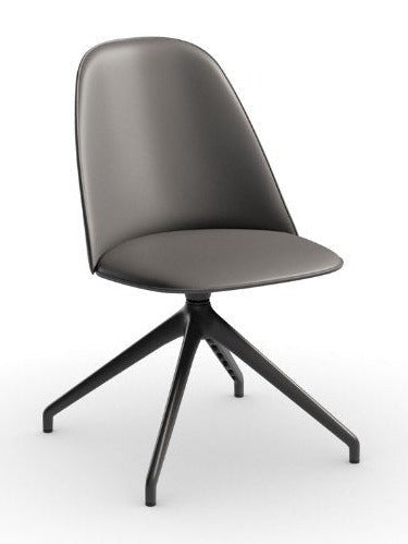 Midj Lea S GX CU Ergonomic Office Chair - Adjustable Height & Lumbar Support for Home & Workspace Comfort
