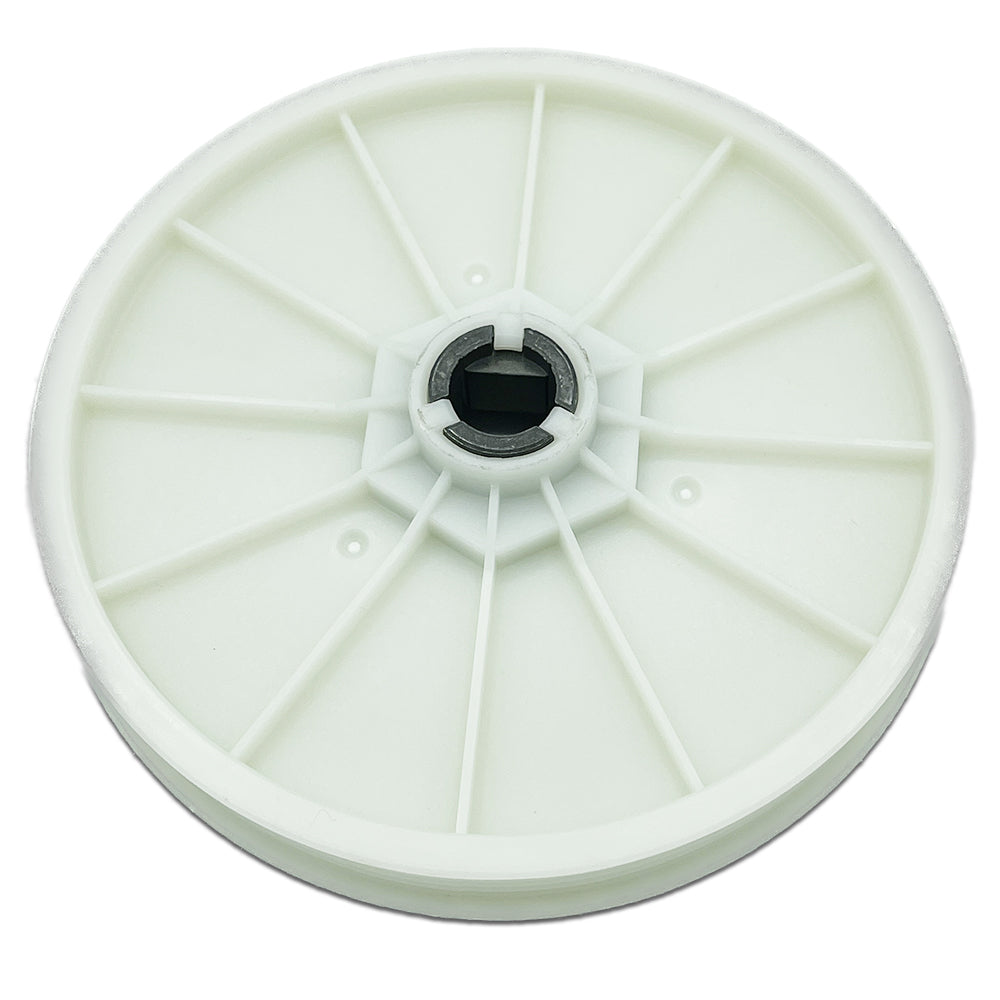 EGO 2824603002 Big Belt Pulley Assembly Replacement Part for EGO Power+ Lawn Mowers - Compatible with ZT4204L, ZT4204L, ZT4204L Models - Perfect for Lawn Maintenance and Landscaping Equipment Repair