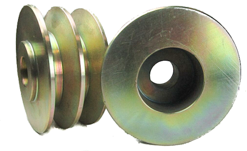 Dual Pulley 2.9 x 17mm DV - Heavy Duty Replacement Part for Industrial Machinery & Automotive Applications