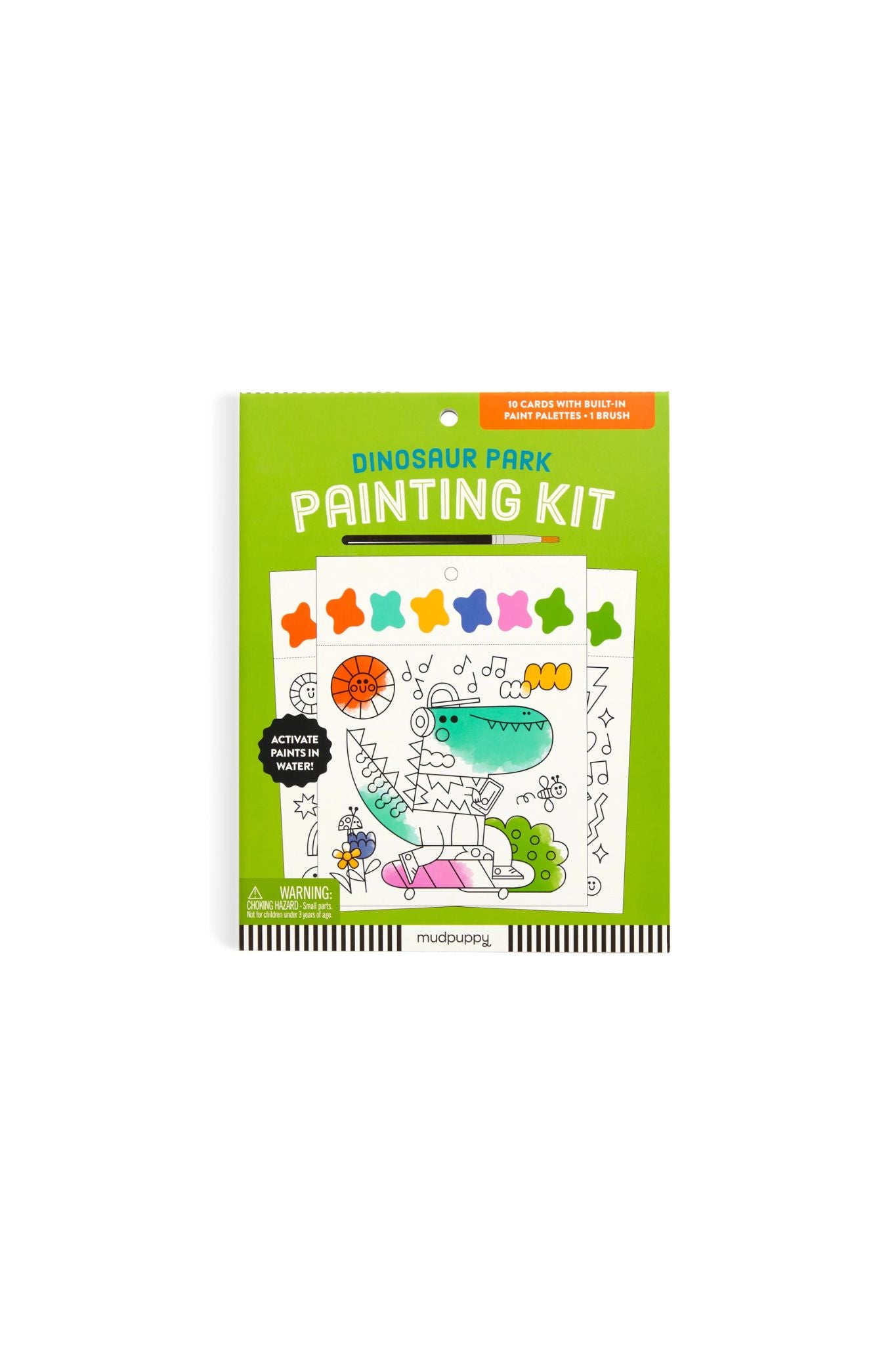 Dinosaur Park Painting Kit for Kids Ages 5+ | Creative Art Set with Dinosaur Toys | Perfect for Birthday Gifts & Indoor Activities
