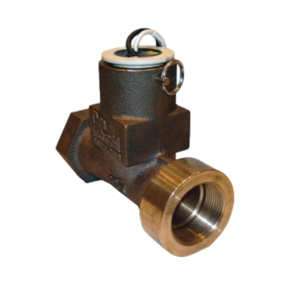 Irritrol FS B150 Rain Master Flow Sensor - Wired Brass Tee Mounted 1-1/2