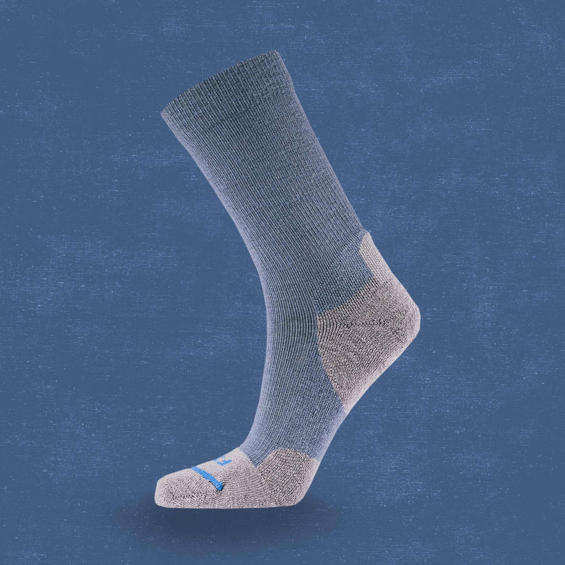 Light Hiker Crew Socks - Moisture Wicking Hiking Socks for Men & Women - Comfortable & Durable for Outdoor Adventures, Hiking, and Camping