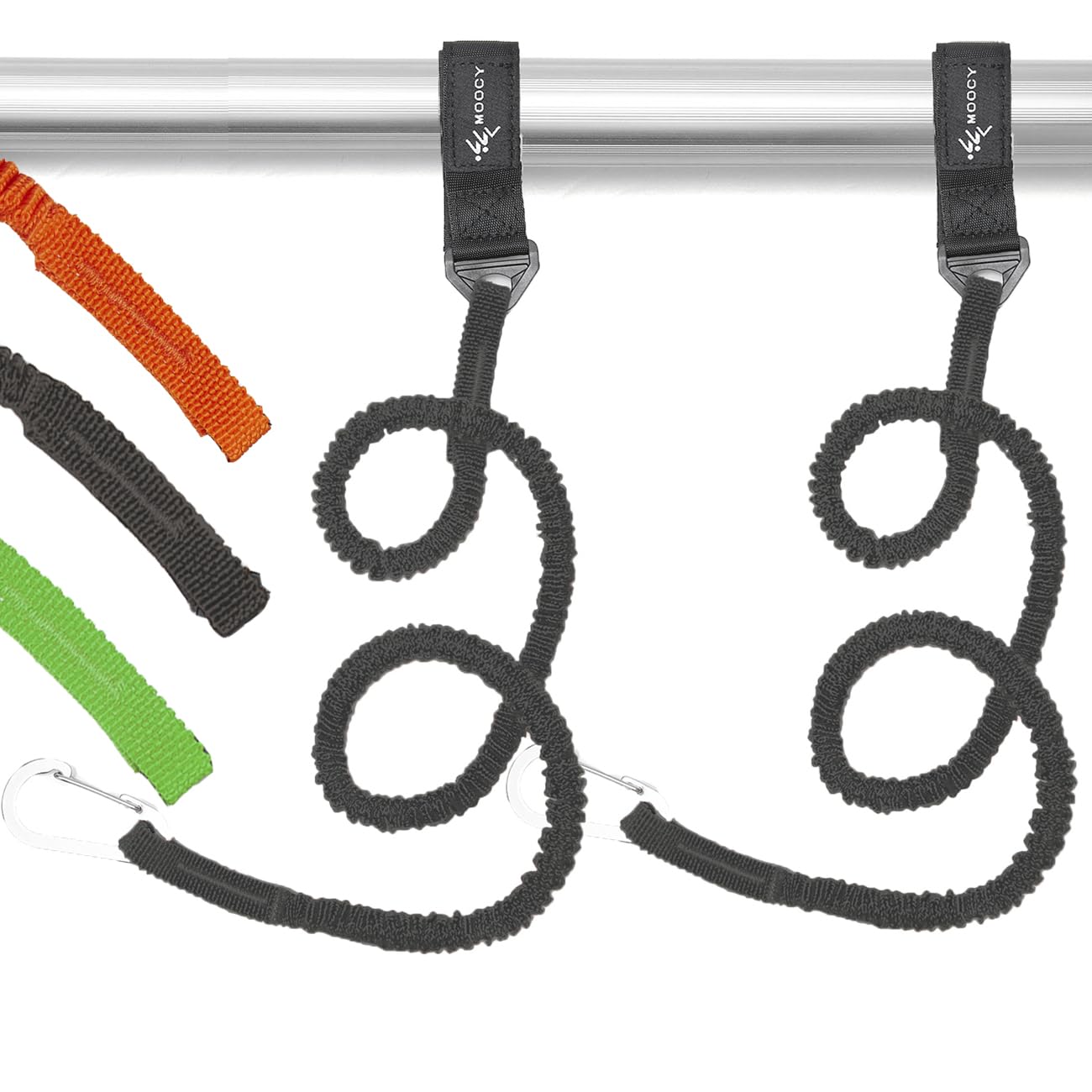 **Stretchable Coiled Kayak Paddle Leash & Rod Lanyard - Durable Kayak Fishing Accessories for Paddles & Gear - Perfect for Kayaking, Fishing, and Water Sports**