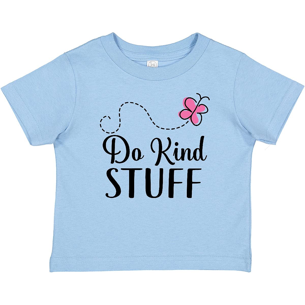 Inktastic Kindness Quote 'Do Kind Stuff' Baby T-Shirt - Cute Cotton Tee for Toddlers & Infants - Perfect for Playdates, Daycare & Family Photos