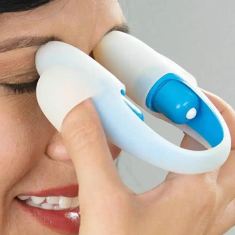 Uniquely U Smart Eye Massager - Rechargeable Heated Eye Massager for Stress Relief & Dry Eyes | Perfect for Office Workers, Travel & Home Relaxation