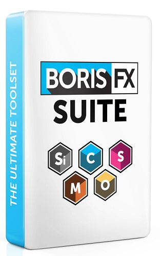 Boris FX Suite Multi Host Academic 1-Year Subscription (Download) - Professional Video Editing Software for Students & Educators - Perfect for Film Production, Animation & Visual Effects Projects