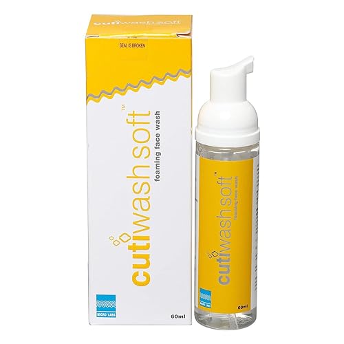 Cutiwash Soft Foaming Face Wash - Gentle Cleanser for Sensitive Skin | Daily Facial Cleansing for Men & Women | Perfect for Morning & Night Skincare Routine