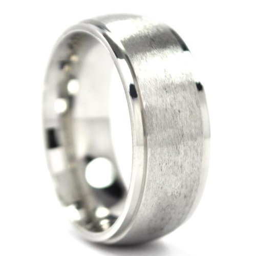 Premium Cobalt Chrome Wedding Rings for Men & Women - Comfort Fit Bands, Hypoallergenic, Durable, USA Made - Perfect for Engagement, Anniversary & Everyday Wear