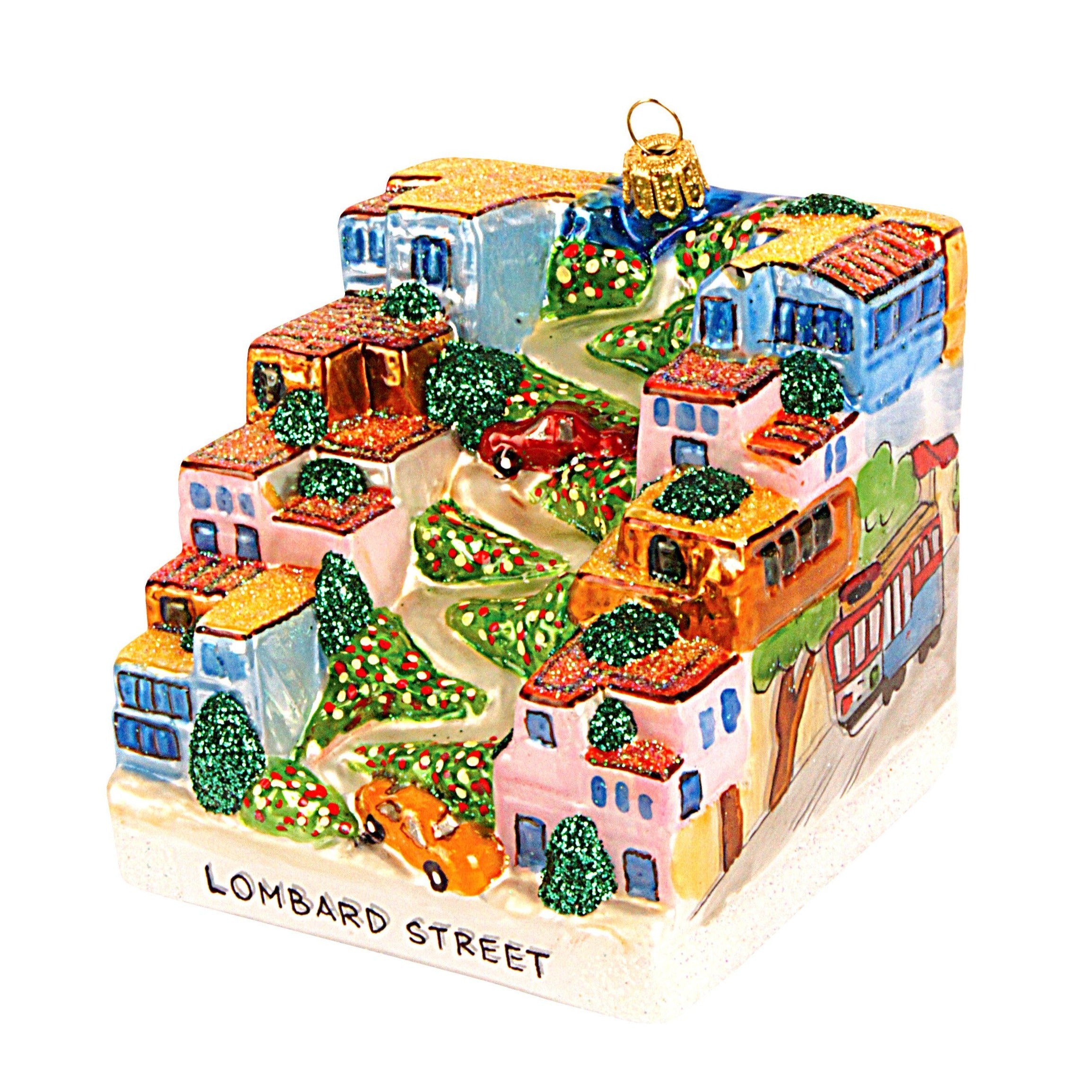 Lombard Street Souvenir Ornament - Perfect for Home Decor, Travel Gifts & San Francisco Memorabilia