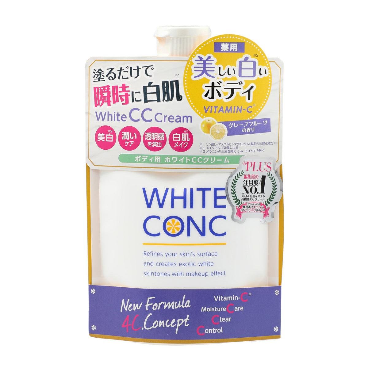 Marna White Conc Skin Brightening CC Cream 200g - SPF 30+ Fairness & Hydration Face Makeup for Daily Use, Perfect for Work & Outdoor Activities