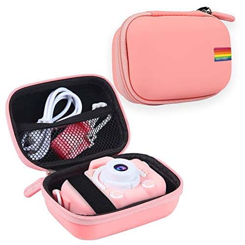 Leayjeen Kids Camera Case - Compatible with Goopow, CIMELR, GKTZ, Xinbeiya, ArtCWK & Gofunly Digital Cameras - Protective Storage for Children's Toy Cameras & Accessories (Perfect for Travel, Parties & Outdoor Adventures)