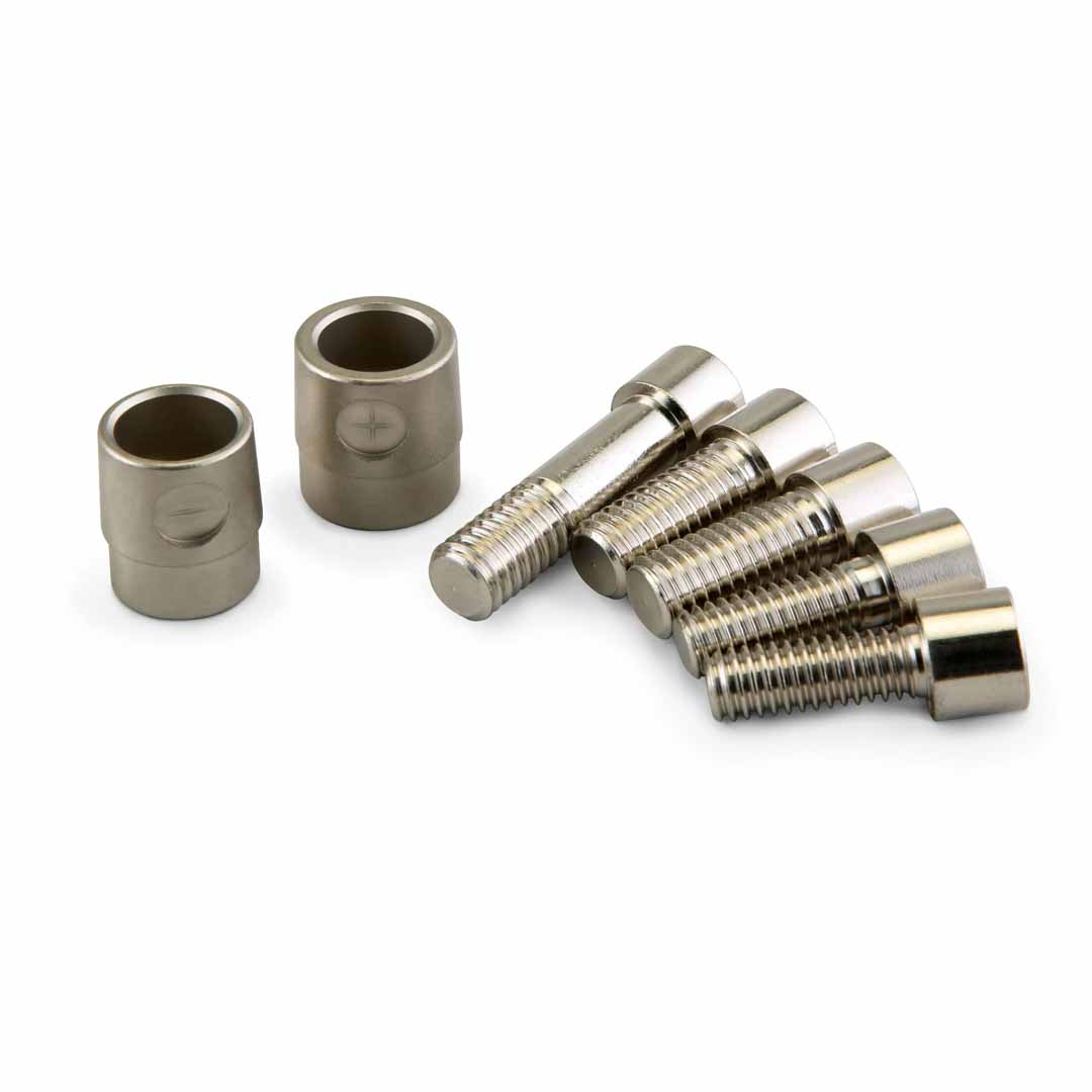 JL Audio XB SPTM Side Post to Top Mount Battery Terminal Adapters (Pair) - Universal Car Audio Power Connection Solution for Amplifiers & Stereo Systems