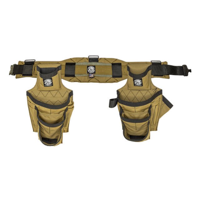 Badger Framer Tool Belt Set - Heavy Duty Construction Work Belt with Pockets for Carpenters, Builders & Contractors - Perfect for Framing, Roofing & Remodeling Projects