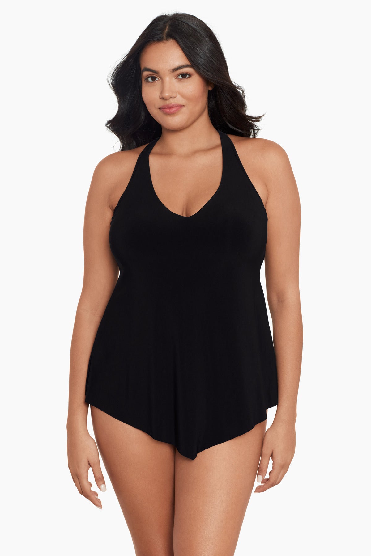 Plus Size Taylor Tankini Top for Women - Flattering Swimwear for Curvy Figures - Perfect for Beach Vacations, Pool Parties & Summer Getaways