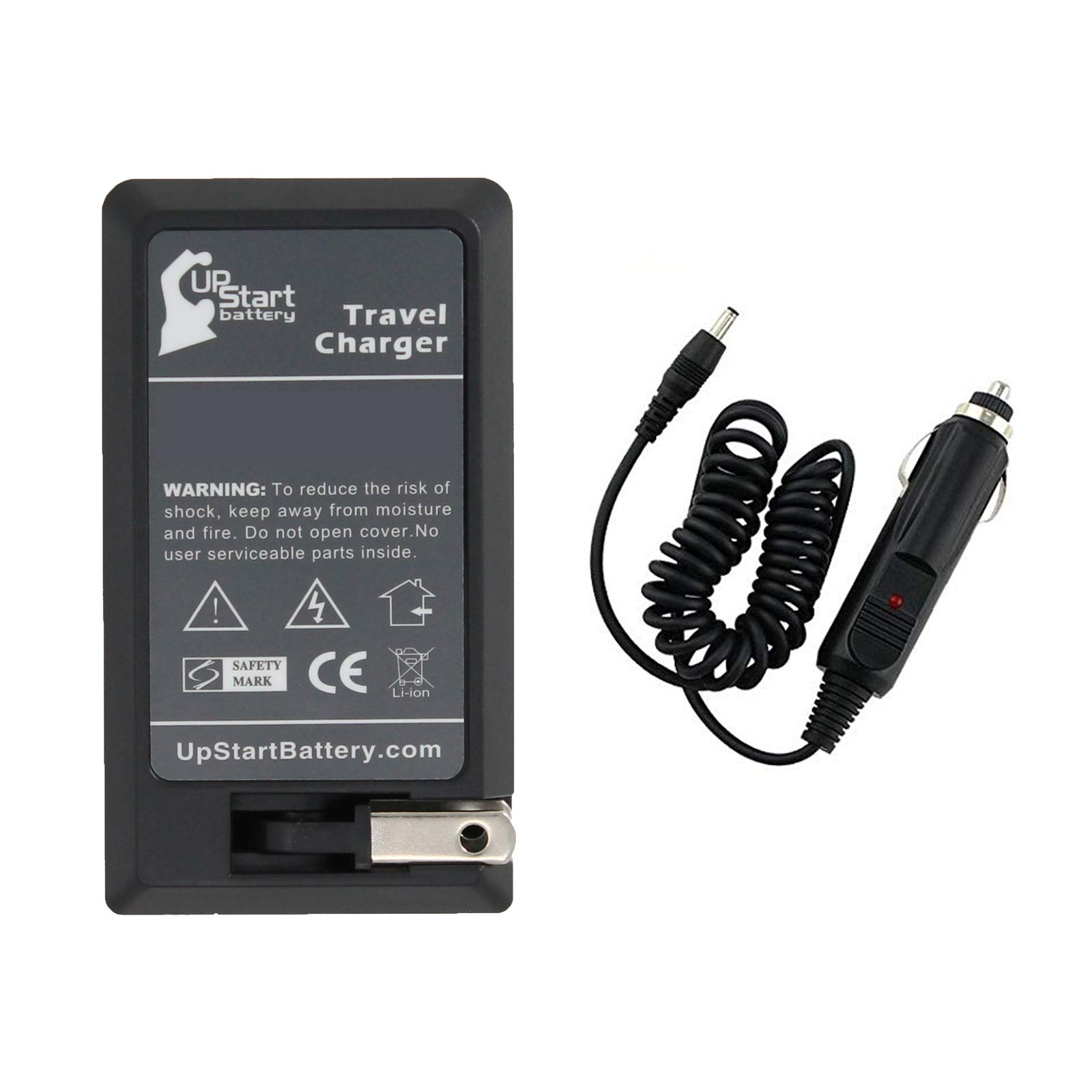 Sony NP-FZ100 Battery Charger & Car Adapter Replacement for BC-QZ1 - Fast Charging for Sony A7 III, A7R III, A9 Cameras - Perfect for Travel & Outdoor Photography