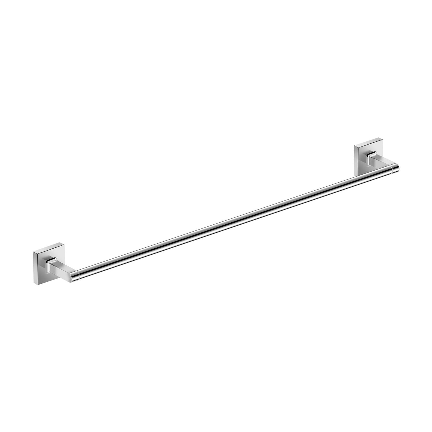 DAX Milano 24-Inch Single Towel Bar Wall Mount - Polished Brass Bathroom Towel Holder for Modern & Luxury Home Decor - Perfect for Bathrooms, Kitchens, and Spas