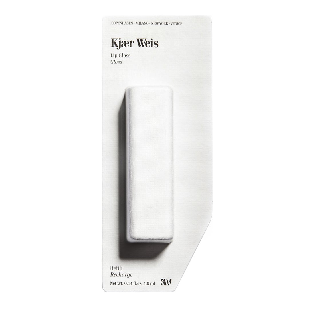 Kjaer Weis Refillable Lip Gloss - Natural & Organic Hydrating Lip Shine for Everyday Wear | Perfect for Work, Date Night & Travel