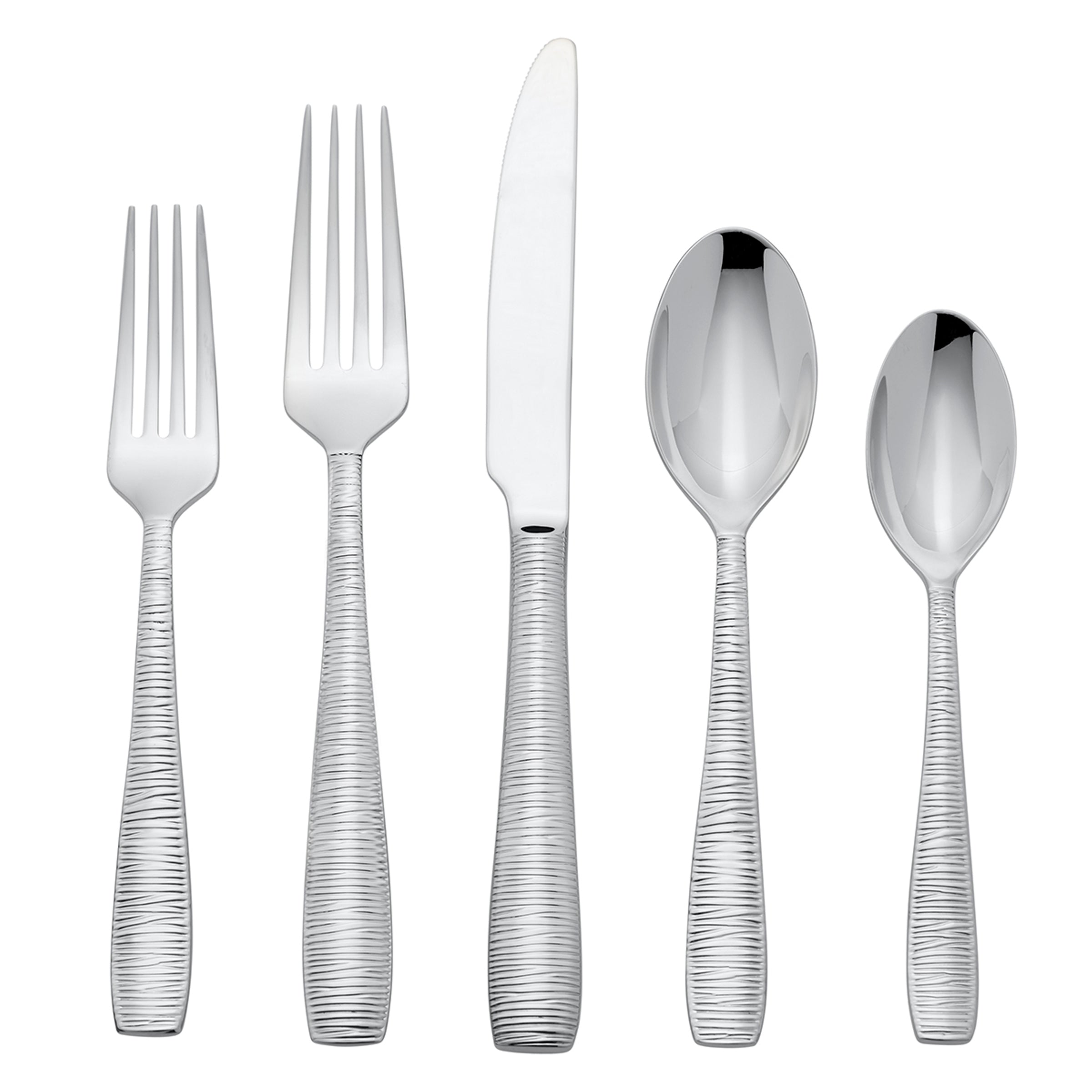 20-Piece Stainless Steel Flatware Set - Bandera Silverware for Everyday Dining, Dinner Parties & Gifts - Includes Knives, Forks & Spoons