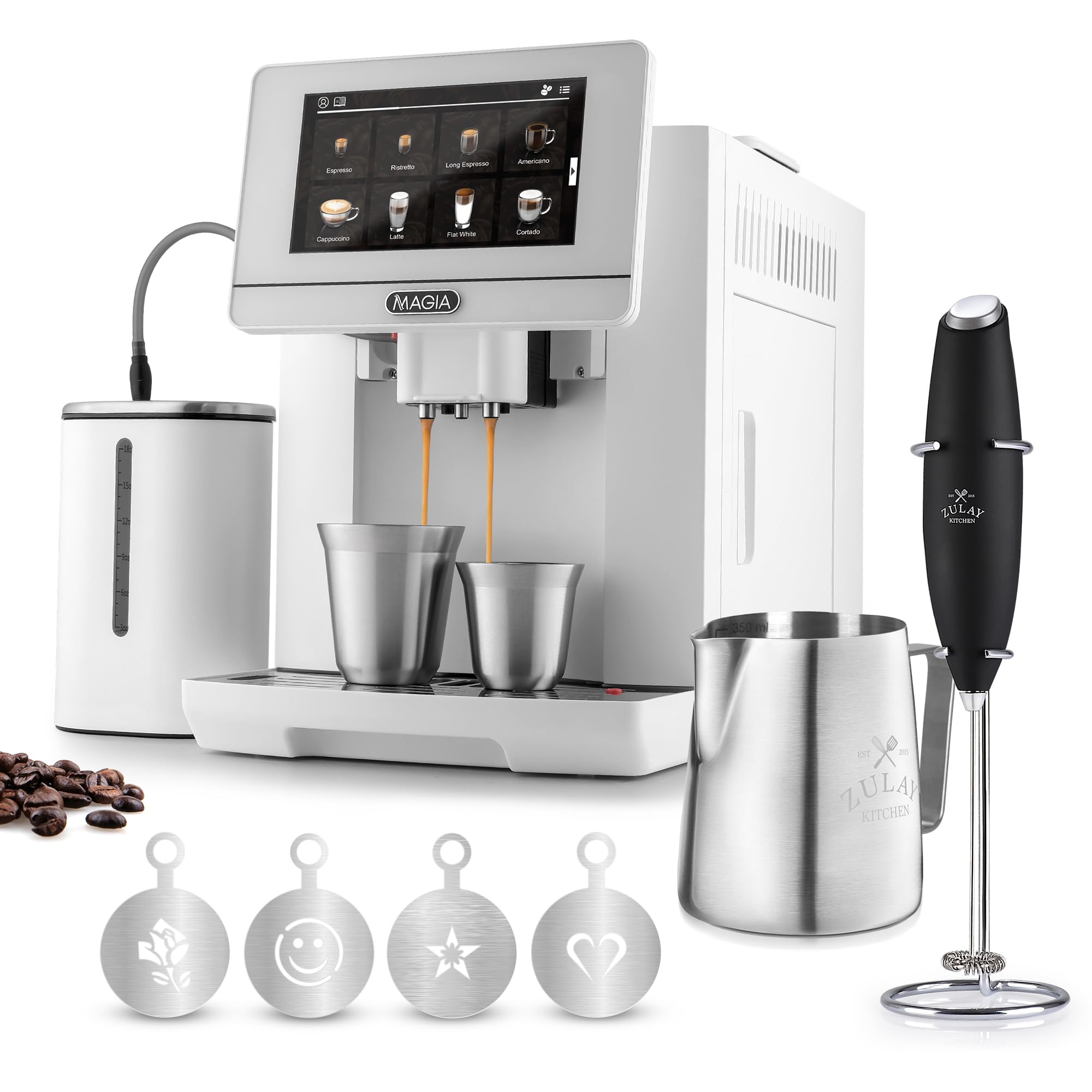 Zulay Magia Super Automatic Espresso Machine with Milk Frother - 7