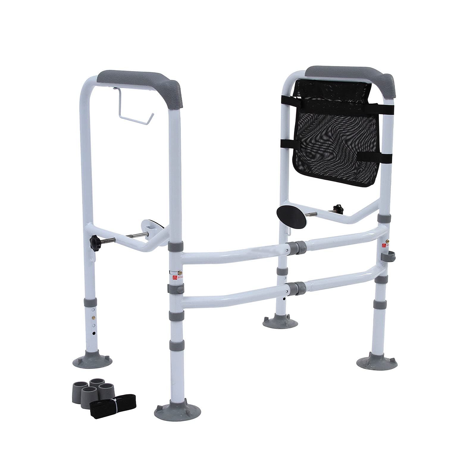 Adjustable Heavy Duty Toilet Safety Frame for Elderly - Medical Bathroom Assist Device for Seniors & Disabled - Ideal for Home Care, Hospitals, and Rehabilitation Centers