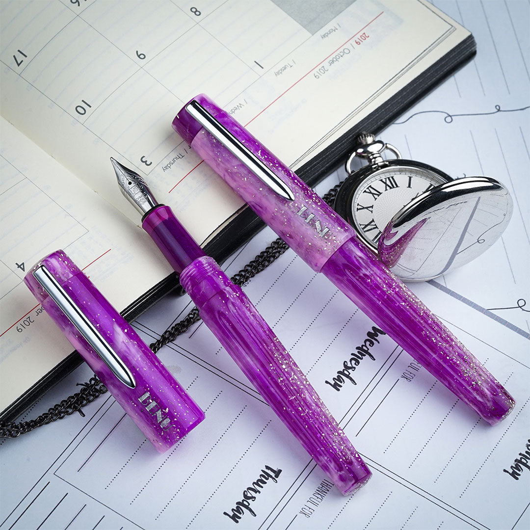 Benu DailyMate Fountain Pen - Premium Writing Instrument for Smooth Ink Flow, Perfect for Office, School & Journaling - Exciting Friday Edition
