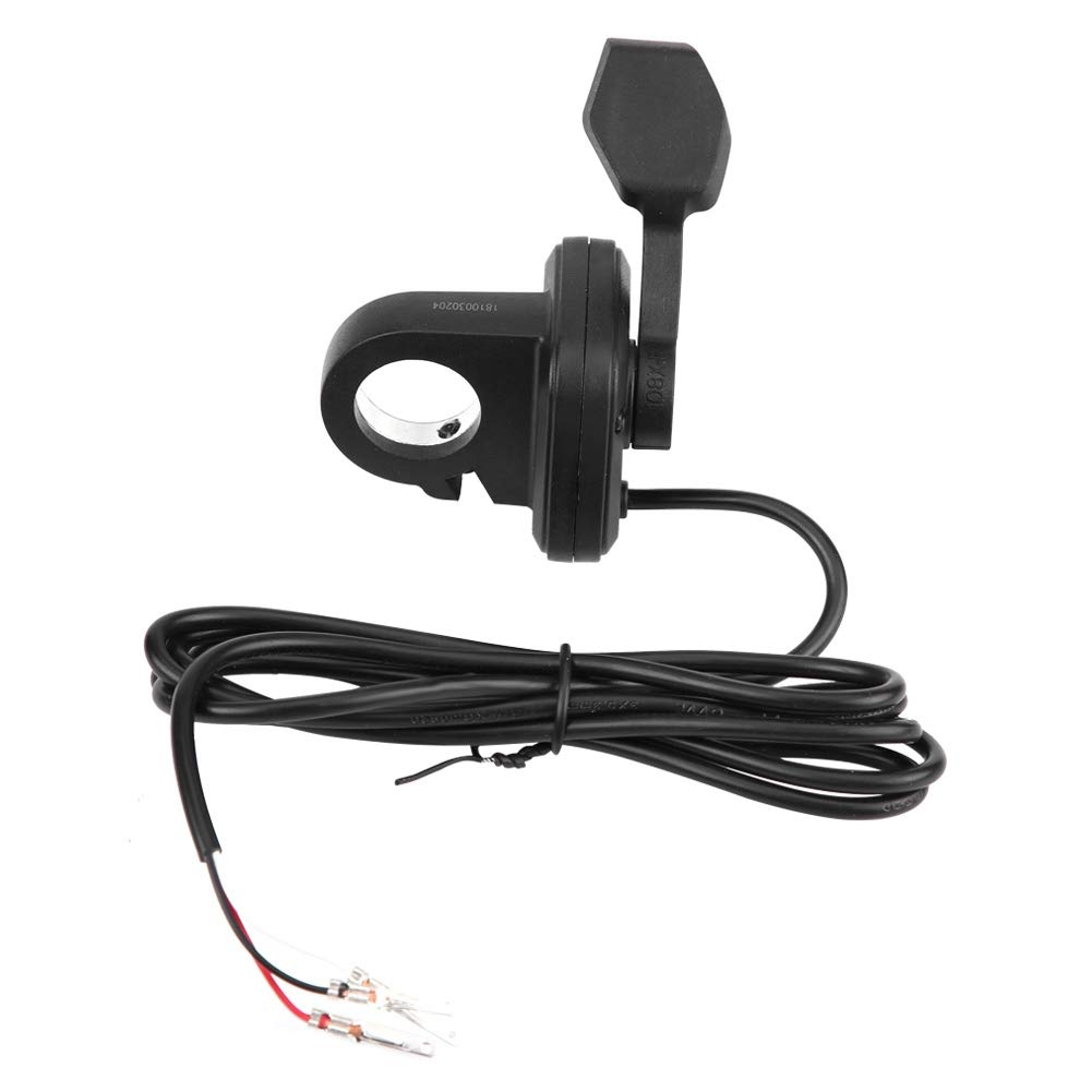 Electric Bike Thumb Throttle - Ergonomic Finger Throttle (2022mm Diameter) - Left/Right Handlebar Compatible with E-Bikes & Scooters (Right Side) - Perfect for Commuting, Off-Road Adventures & Urban Riding