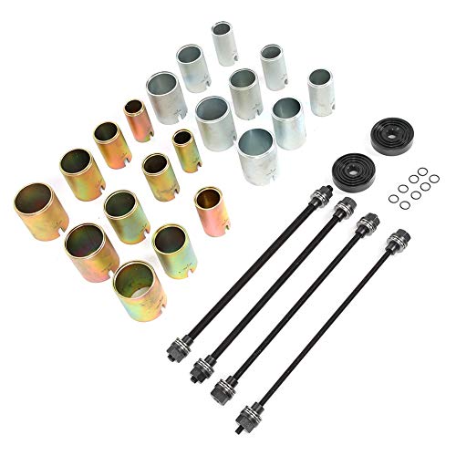 27Pcs Universal Carbon Steel Rear Axle Bushing Removal Tool Kit - Professional Sleeve Removal Set for Car Repair & Maintenance - Perfect for Mechanics, DIY Auto Enthusiasts & Garage Use