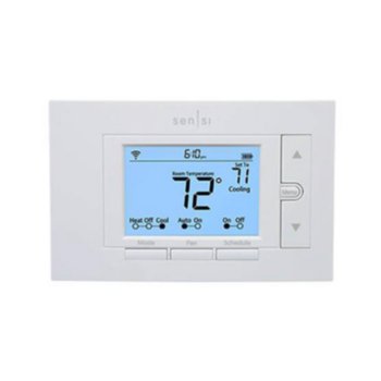 Sensi Wi-Fi Smart Thermostat - 1F86U 42WF, 1H/1C, 2H/2C, 3H/2C - Energy Saving & Remote Control for Home, Office, or Vacation Rental