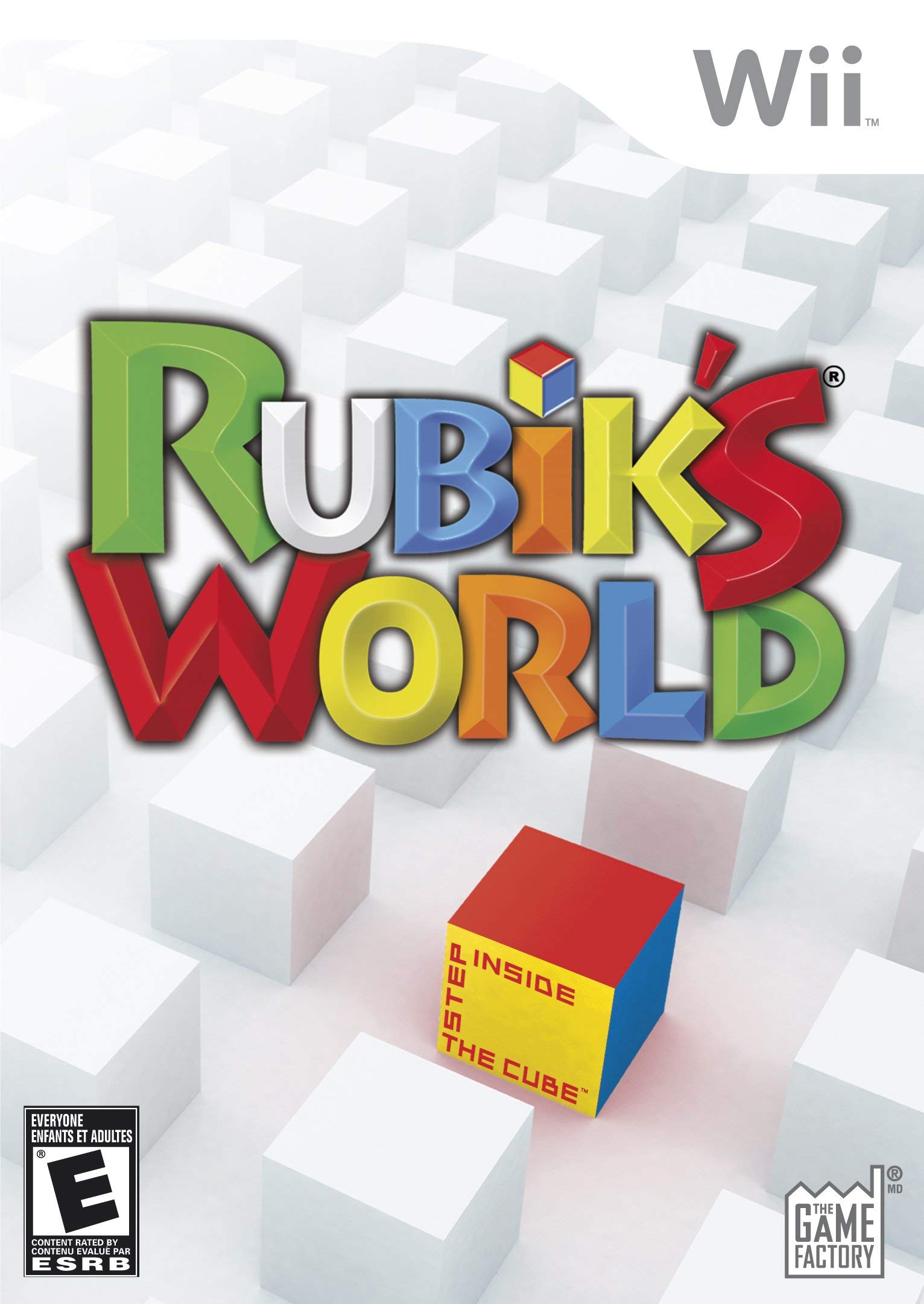 Renewed Rubik's World Puzzle Game for Nintendo Wii - Fun Family Brain Teaser & Party Entertainment