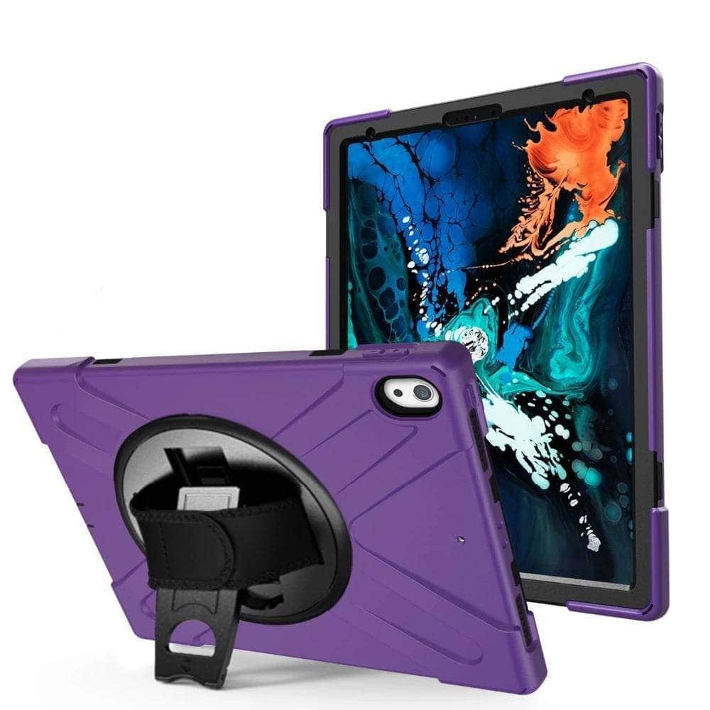 iPad Pro 12.9 2018 (3rd Gen) Heavy Duty Gladius Rugged Protective Case - Shockproof Full Body Cover for Work, Travel & Outdoor Adventures