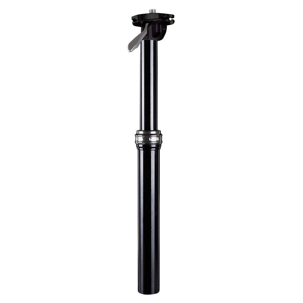 Kindshock KS Dropzone Seat Post - Lightweight MTB Dropper Post, 30.9mm Diameter, Black - Perfect for Mountain Biking & Trail Riding