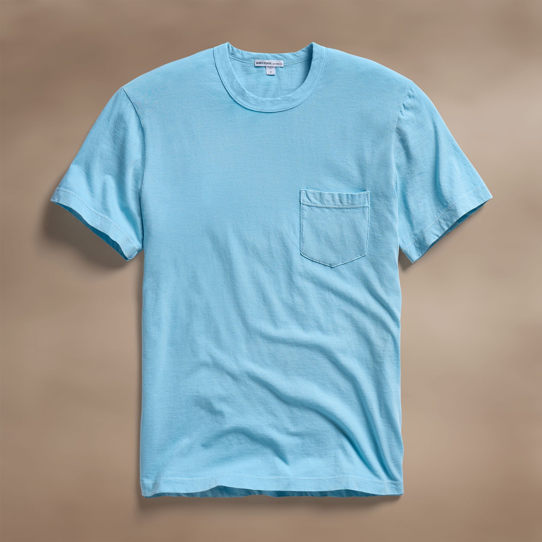 Lightweight Jersey Pocket T-Shirt for Men - Soft Cotton Crew Neck Tee with Pigment Dye | Perfect for Casual Wear, Gym, and Everyday Outfits