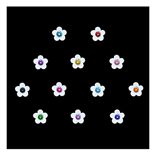 Comet Busters Cute Bindi Stickers for Kids & Girls - 6mm Face Decoration Stickers (BBO040) - Perfect for Birthday Parties, Festivals & Costume Accessories