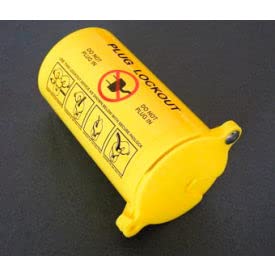 Heavy Duty Electrical Plug Lockout Device - Safety Lock for Industrial & Home Use - Perfect for OSHA Compliance, Equipment Maintenance & Childproofing