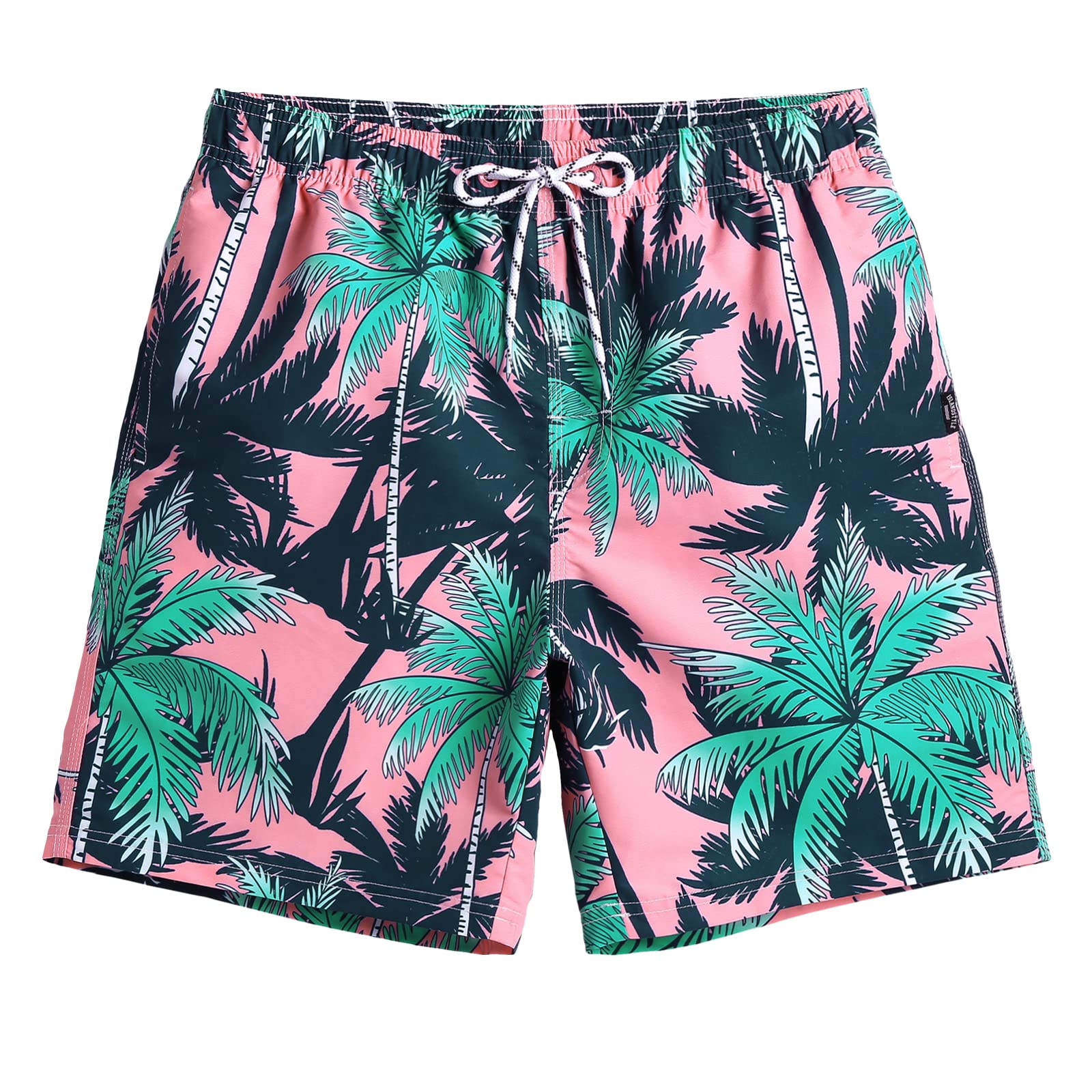 **Maamgic Men's Quick Dry Swim Trunks with Mesh Lining - Funny Bathing Suits for Beach, Pool & Summer Vacation**
