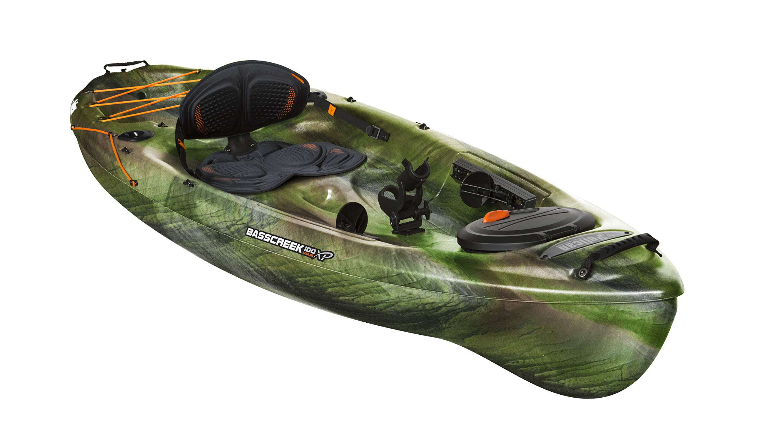 Pelican 10ft Sit-on-Top Fishing Kayak - Lightweight One-Person Kayak for Anglers | Perfect for Lakes, Rivers & Coastal Fishing Adventures