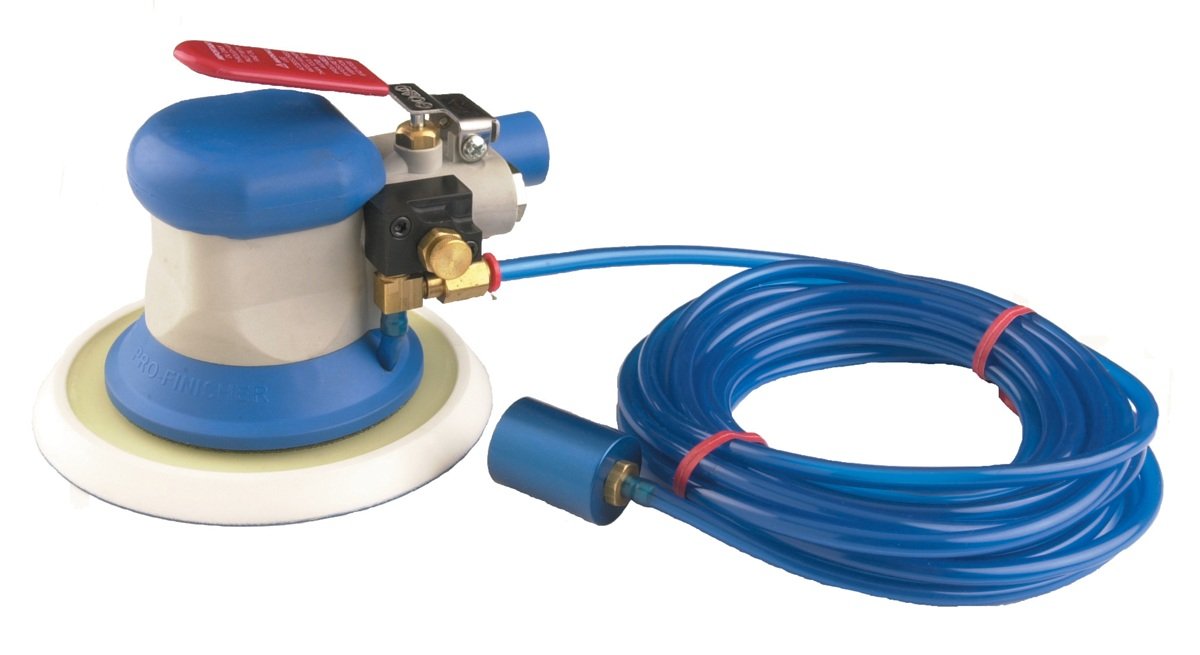 Hutchins Sander Water Bug III 6-Inch Wet/Dry Sanding System with 20-Foot Hose (Model 7544) - Perfect for Auto Body Repair, Woodworking, and Marine Surface Preparation