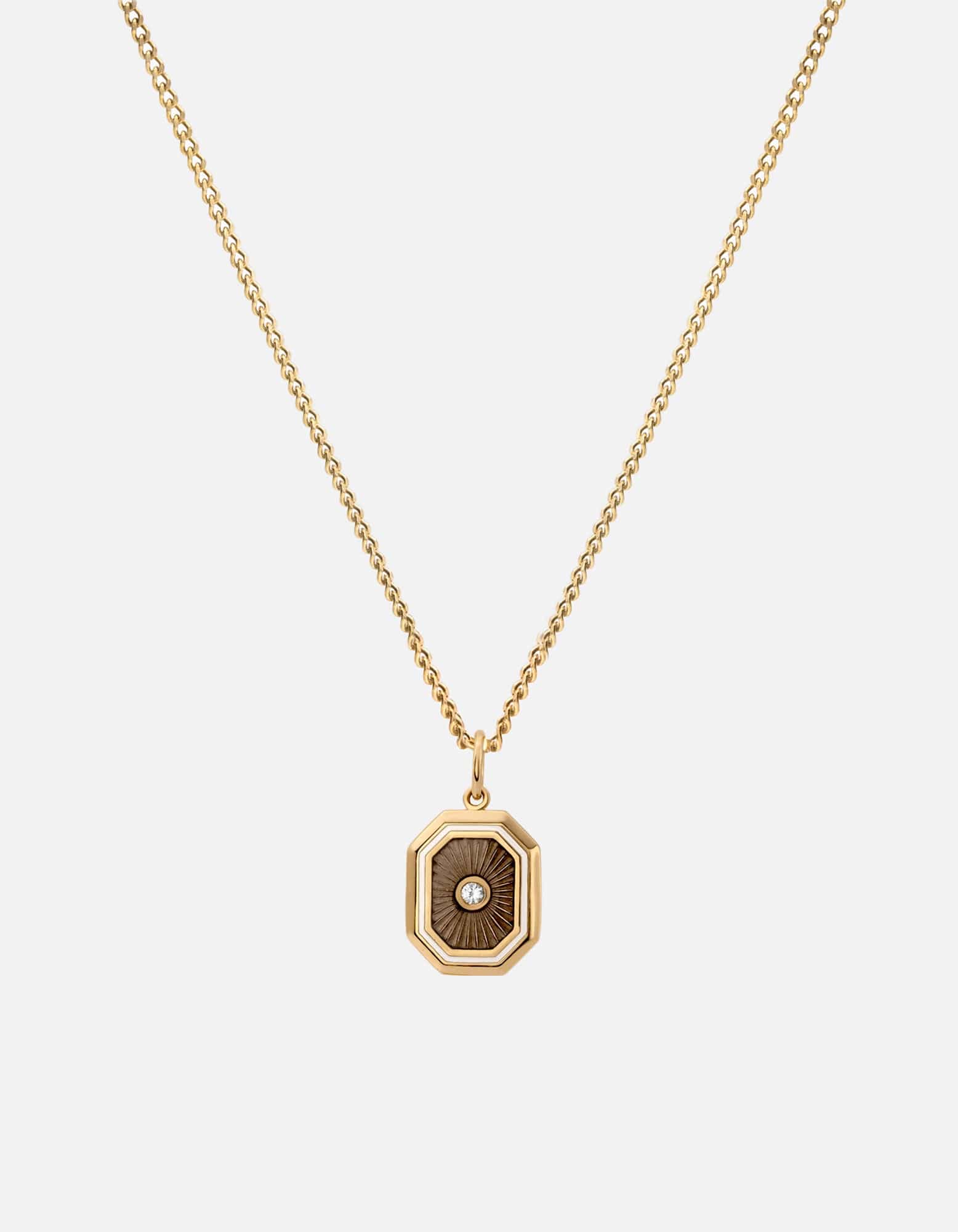 Umbra Sapphire Necklace - 14K Gold Vermeil & Black Onyx Pendant for Women | Elegant Jewelry Gift for Birthday, Anniversary & Special Occasions