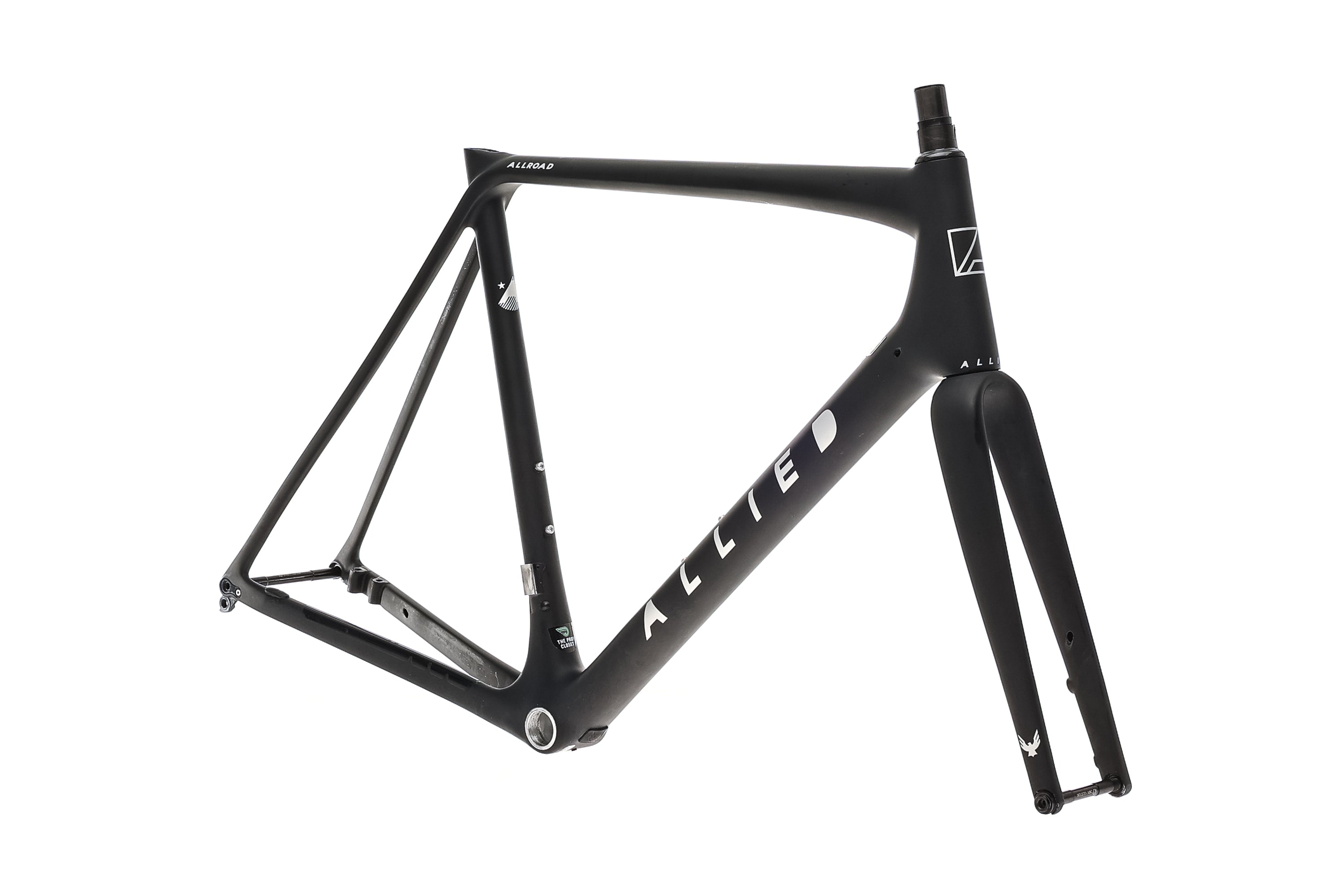2021 Allied Allroad Large Frameset - Premium Carbon Gravel Bike Frame for Adventure Riding & Bikepacking
