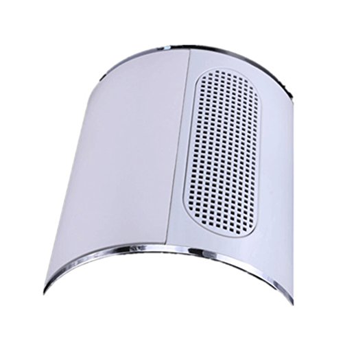 Lurrose Mini Desk Vacuum Cleaner - Portable Nail Dust Collector with 3 Fans for Manicure & Nail Art | Home Beauty Salon Essential | Perfect for Nail Salons, Home Use & Professional Nail Technicians