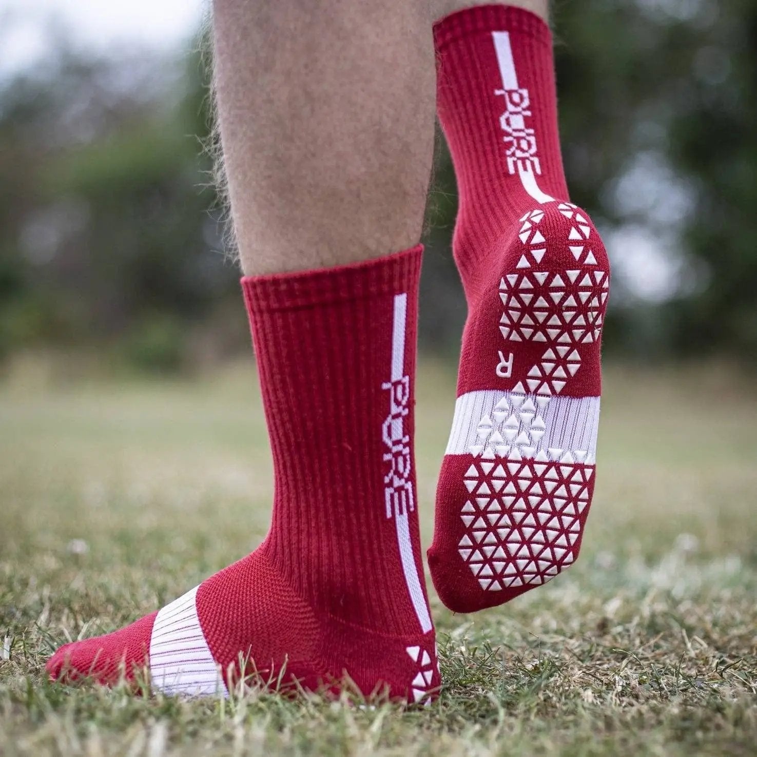 Pure Grip Pro RED Non-Slip Golf Gloves - Premium Performance for Men & Women | Perfect for Driving Range, Putting Practice & Tournament Play