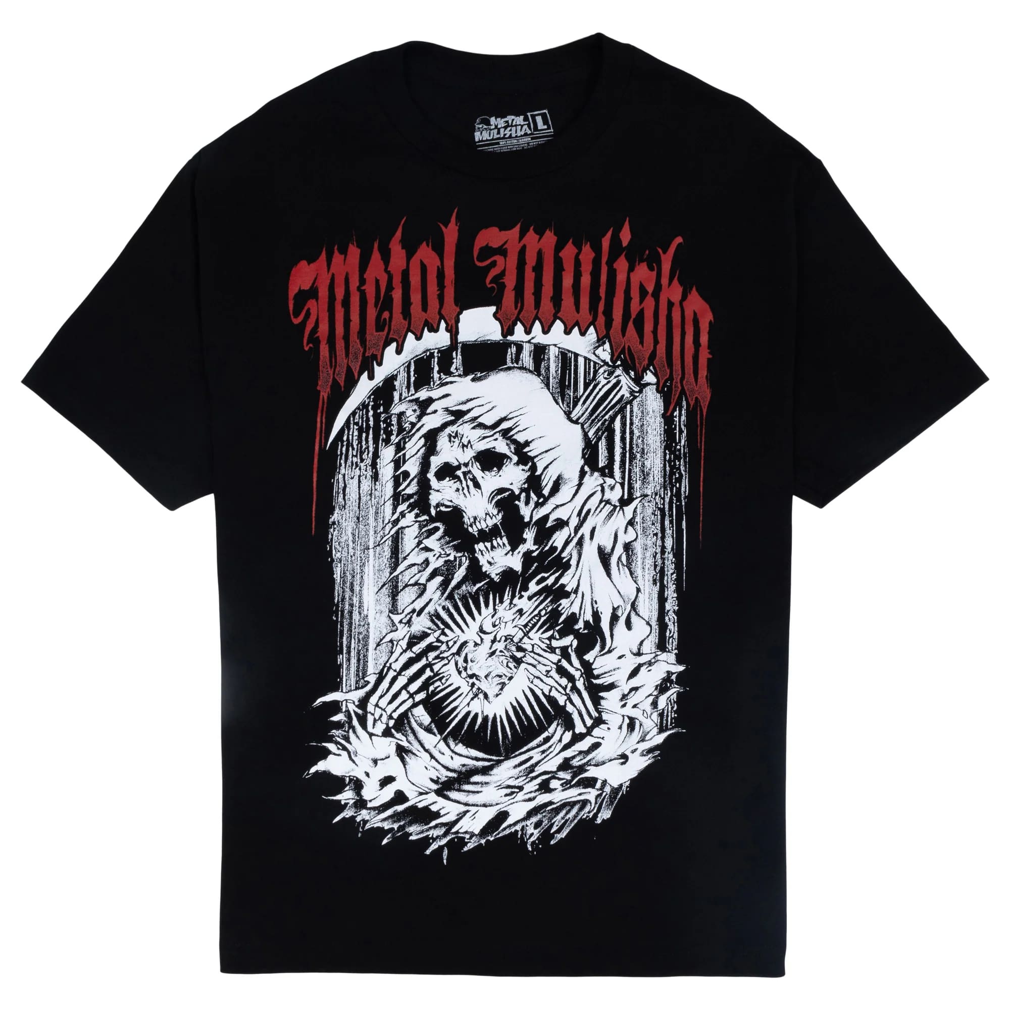 Metal Mulisha Vintage Graphic T-Shirt - Men's Distressed Tee for Skateboarding & Streetwear Fashion
