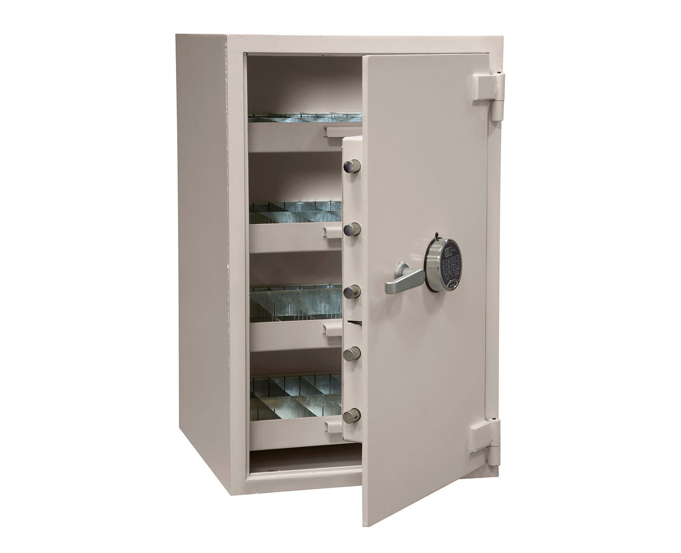 Cennox B3521WD FK1 Pharmacy Safe - Secure Medication Storage for Pharmacies, Hospitals & Clinics - Heavy Duty Steel Lockbox for Prescription Drugs & Controlled Substances