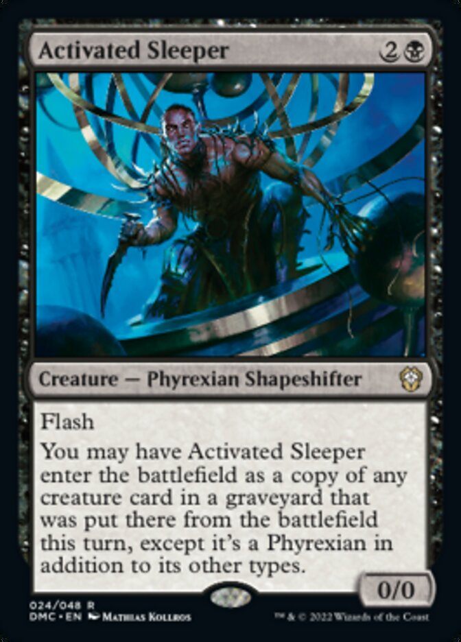 Activated Sleeper - Dominaria United Commander MTG Card - Perfect for Commander Decks & Magic: The Gathering Gameplay