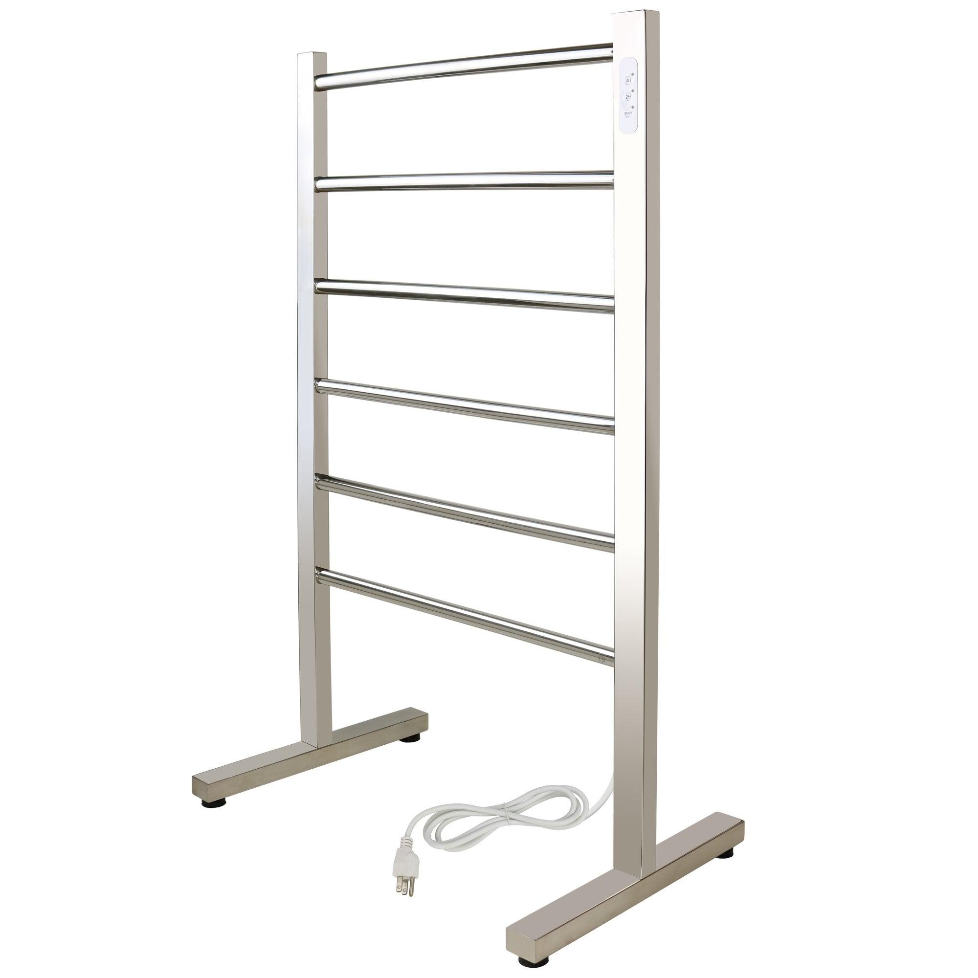 WarmlyYours Ibiza TWS5 IBZ06PP Freestanding Plug-in Electric Towel Warmer Heater - 21.85