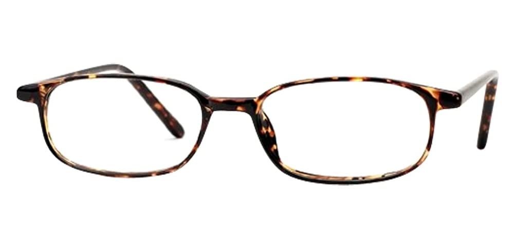 Multi-View Computer Reader Model 9 - Tortoise Design +2.0 Strength Reading Glasses for Office Work & Computer Use