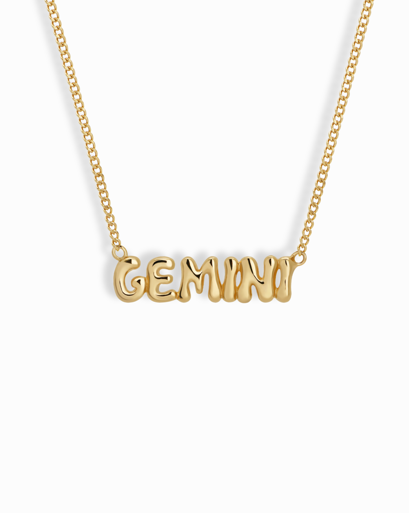 Cosmo Bubble Zodiac Pendant Necklace - 12 Astrological Signs Horoscope Jewelry for Women - Perfect Gift for Birthday, Christmas & Daily Wear