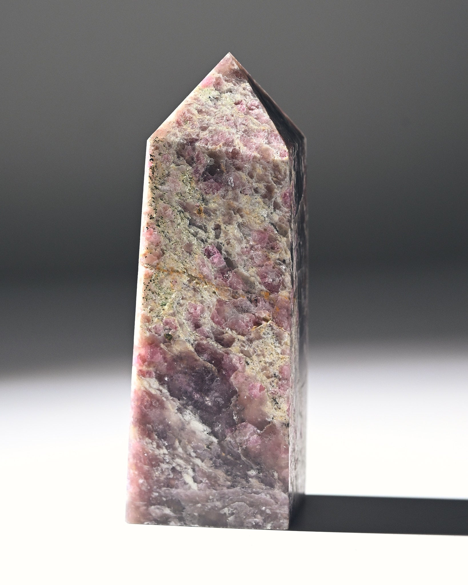 Natural Pink Tourmaline Crystal Point - Healing Stone for Meditation, Chakra Balancing & Energy Work | Perfect for Home Decor, Yoga Spaces & Spiritual Gifts