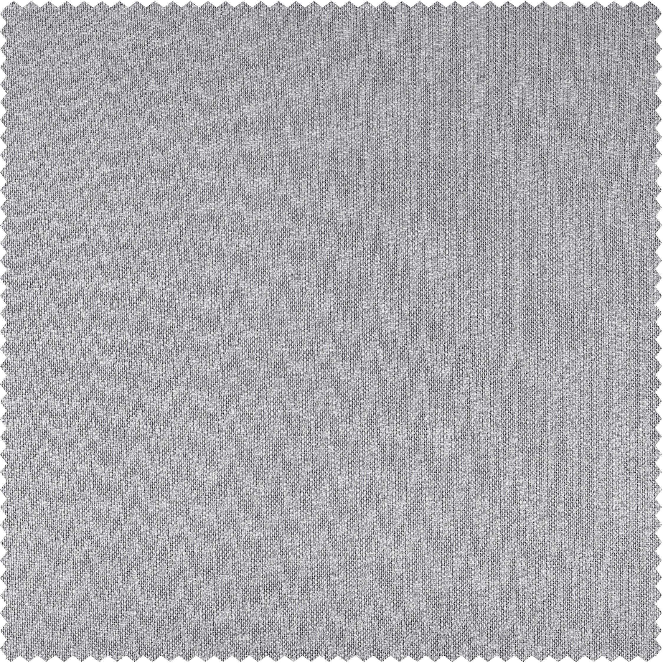 Portrait Grey Italian Faux Linen Fabric Swatch - Premium Upholstery & Drapery Material for Home Decor, DIY Projects, and Interior Design