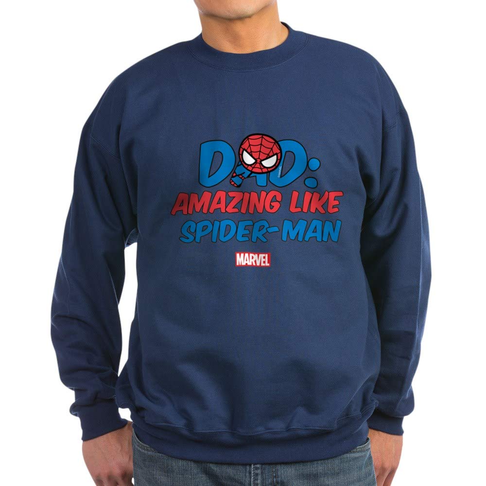Amazing Spider-Man Dad Sweatshirt - Cool Marvel Graphic Hoodie for Fathers | Perfect Gift for Dad's Birthday, Father's Day & Superhero Fans